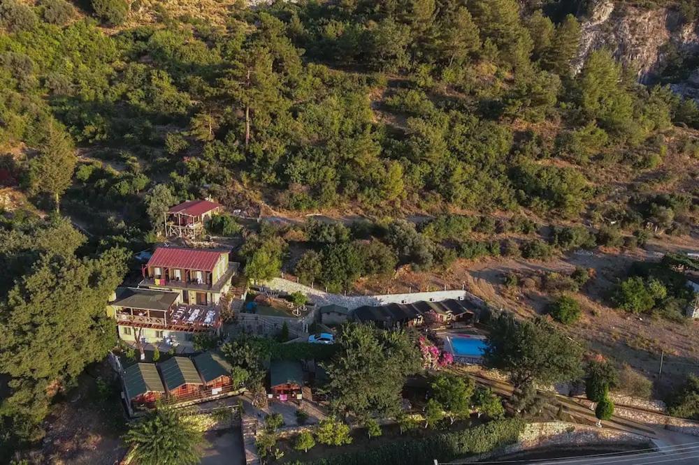 Onur Motel Faralya Fethiye Екстериор снимка